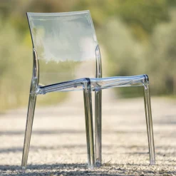 Viadurini in the Garden Gartenstühle Kunststoff-4 Außen- und Innenstühle aus Polycarbonat in verschiedenen Farben - Have