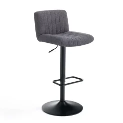 Viadurini Living Barhocker-2 Barhocker aus Stoff und Stahl - Polonio