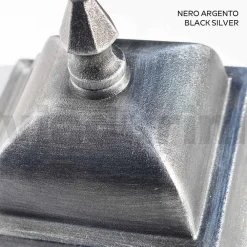 Viadurini Lighting Gartenlampion-161 cm hohe Außenlampe aus Glas und Aluminiumdruckguss - Alchemist