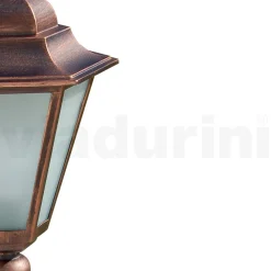 Viadurini Lighting Gartenlampion-79 cm hohe Gartenlampe aus Glas und 5 Aluminiumausführungen - Pinako