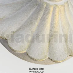 Viadurini Lighting Gartenlampion-230 cm hohe Straßenlaterne aus weißem Acryl und Aluminium, hergestellt in Italien - Trovabianco