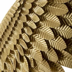 Viadurini Decor Religiöse Bilder-2 3D-Dekorplatten aus goldenem Eisen mit der Darstellung eines Flügelpaars - Tony