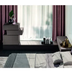 Viadurini Night Design Schlafzimmer Komplett-5 Elements Luxury Komplettes Schlafzimmer Made in Italy - Adige