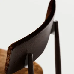 Viadurini Living Moderne Stühle-4 Esszimmerstühle aus massivem Eschenholz und Stoff, hergestellt in Italien – Sulu