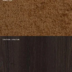 Viadurini Living Moderne Stühle-4 Esszimmerstühle aus massivem Eschenholz und Stoff, hergestellt in Italien – Sulu