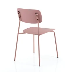 Viadurini Living Moderne Stühle-4 Esszimmerstühle aus Stahl und Polypropylen - Aquila