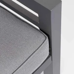 Viadurini in the Garden Metallsessel-2 Gartensessel aus Aluminium und Stoffsitzkissen - Point