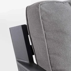 Viadurini in the Garden Metallsessel-2 Gartensessel aus Aluminium und Stoffsitzkissen - Point