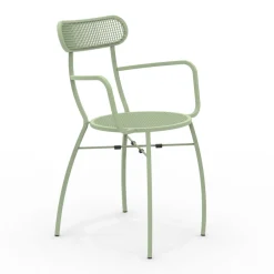 Viadurini in the Garden Metallsessel-4 Gartensessel aus Metall in verschiedenen Farben Made in Italy - Hedge