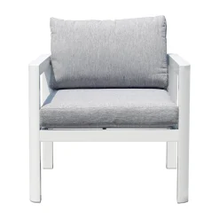 Viadurini in the Garden Metallsessel-2 Gartenstühle aus Aluminium und Polyesterkissen - Mickey Mouse