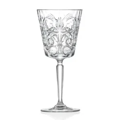 Viadurini Kitchen Italienisches Kristallgeschirr-12 Gläser für Wasser-, Getränke- oder Cocktaildesign in dekoriertem Öko-Kristall - Destino