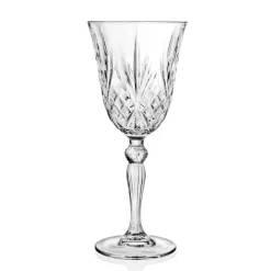 Viadurini Kitchen Italienisches Kristallgeschirr-12 Gläser Wein, Wasser, Cocktail im ökologischen Kristall-Vintage-Stil - Cantabile