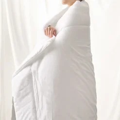 Viadurini Textile Decke-350 gr/m2 Bettwärmer für Doppelbett aus reiner, stückgefärbter Baumwolle – Delicacy