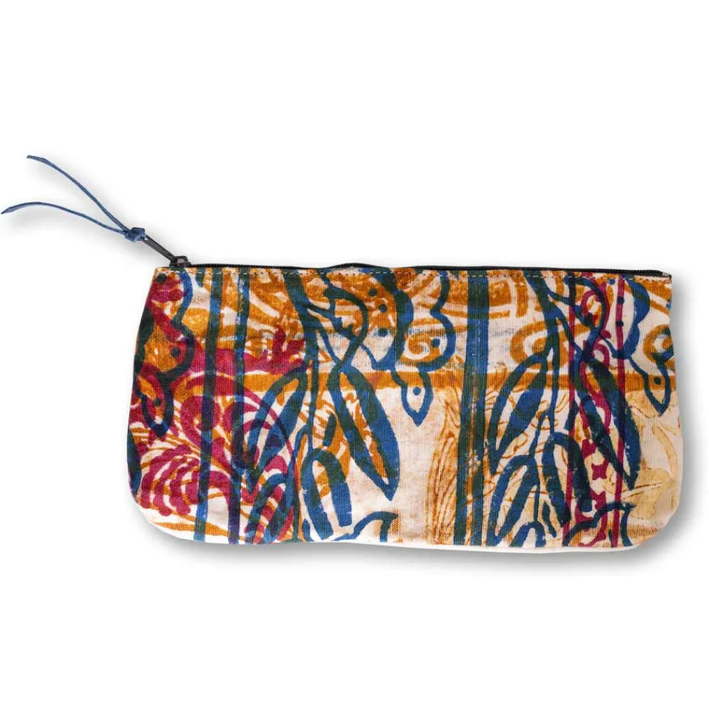 Viadurini by Marchi 1633 Italienische Mode-3 handbedruckte einteilige Baumwollkupplungen - Viadurini von Marchi