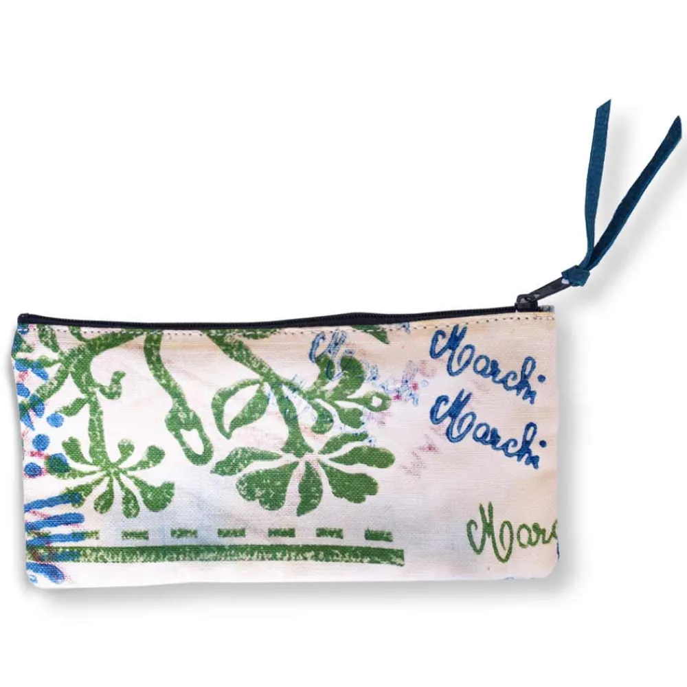 Viadurini by Marchi 1633 Italienische Mode-3 handbedruckte einteilige Baumwollkupplungen - Viadurini von Marchi