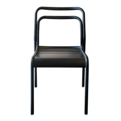 Viadurini in the Garden Gartenstühle Metall-2 Innen- und Außenstühle aus 100 % recyceltem Aluminium in verschiedenen Farben – Getränk