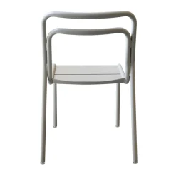 Viadurini in the Garden Gartenstühle Metall-2 Innen- und Außenstühle aus 100 % recyceltem Aluminium in verschiedenen Farben – Getränk