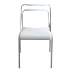 Viadurini in the Garden Gartenstühle Metall-2 Innen- und Außenstühle aus 100 % recyceltem Aluminium in verschiedenen Farben – Getränk