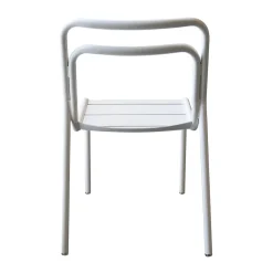 Viadurini in the Garden Gartenstühle Metall-2 Innen- und Außenstühle aus 100 % recyceltem Aluminium in verschiedenen Farben – Getränk