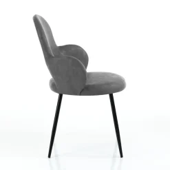 Viadurini Living Moderne Stühle-4 Kunstlederstühle in verschiedenen Ausführungen – Amaranth