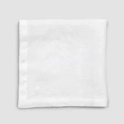 Viadurini Textile Servietten-6 leichte Leinenservietten mit hochwertiger Luxusdekoration - Virtu