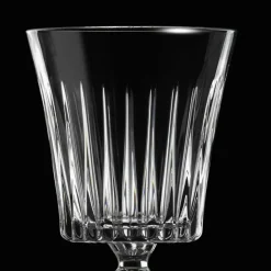 Viadurini Kitchen Italienisches Kristallgeschirr-12 luxuriöse ökologische Kristallwasser Cocktail Weingläser - Senzatempo