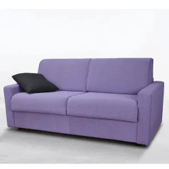 Viadurini Living Moderne Schlafsofas-2- oder 3-Sitzer-Schlafsofa aus abnehmbarem Stoff Made in Italy - Geneviev