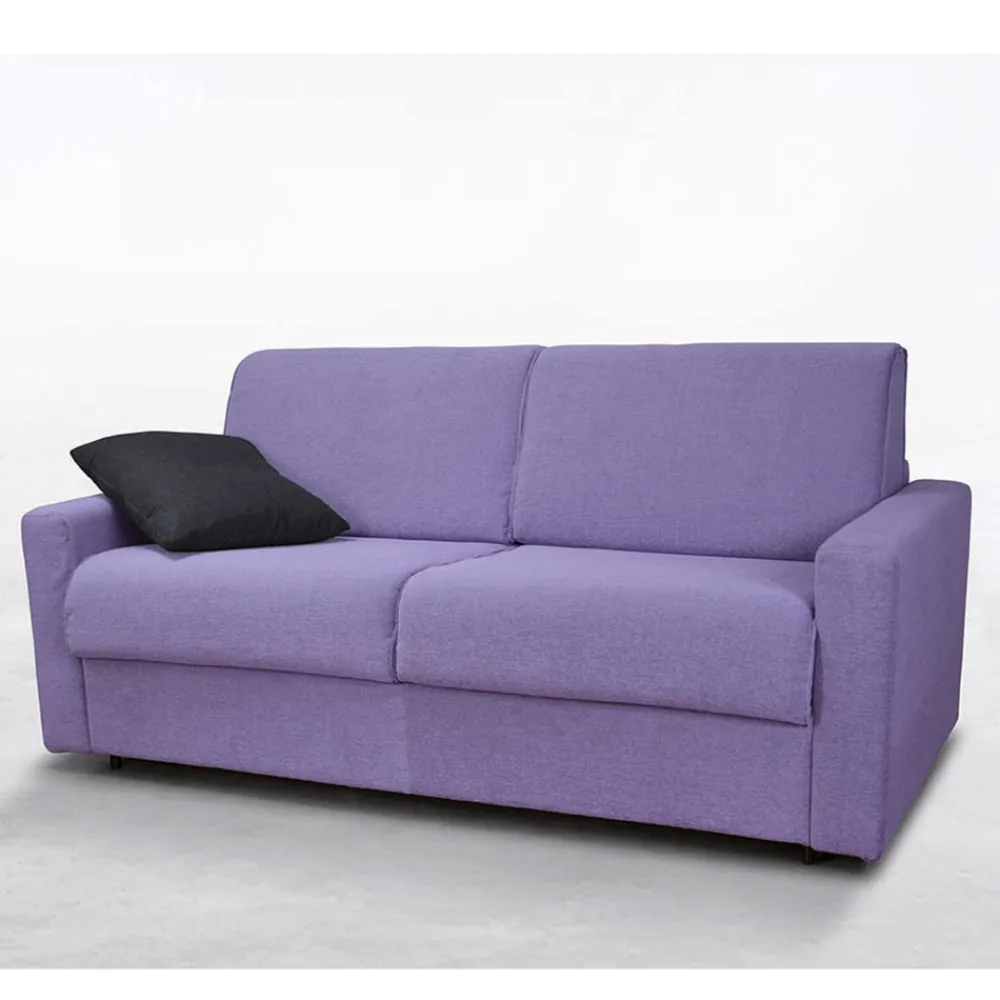 Viadurini Living Moderne Schlafsofas-2- oder 3-Sitzer-Schlafsofa aus abnehmbarem Stoff Made in Italy - Geneviev