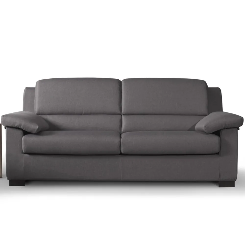 Viadurini Living Moderne Sofas-2- oder 3-Sitzer-Sofa mit Stoffbezug und Füßen Made in Italy - Budapest