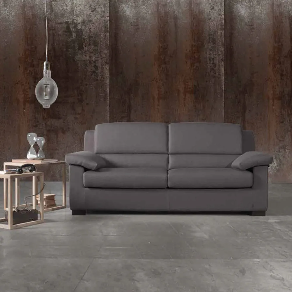 Viadurini Living Moderne Sofas-2- oder 3-Sitzer-Sofa mit Stoffbezug und Füßen Made in Italy - Budapest