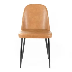 Viadurini Living Moderne Stühle-4 Soft-Touch-Innenstühle in verschiedenen Farben und Metallbeinen – Hugo