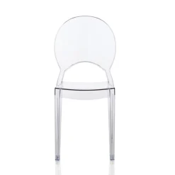 Viadurini Living Moderne Stühle-4 stapelbare Außen- und Innenstühle aus Polycarbonat – Pferd