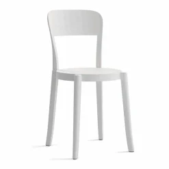 Viadurini in the Garden Gartenstühle Kunststoff-4 stapelbare Stühle aus Polypropylen im Freien Made in Italy Design - Alexus