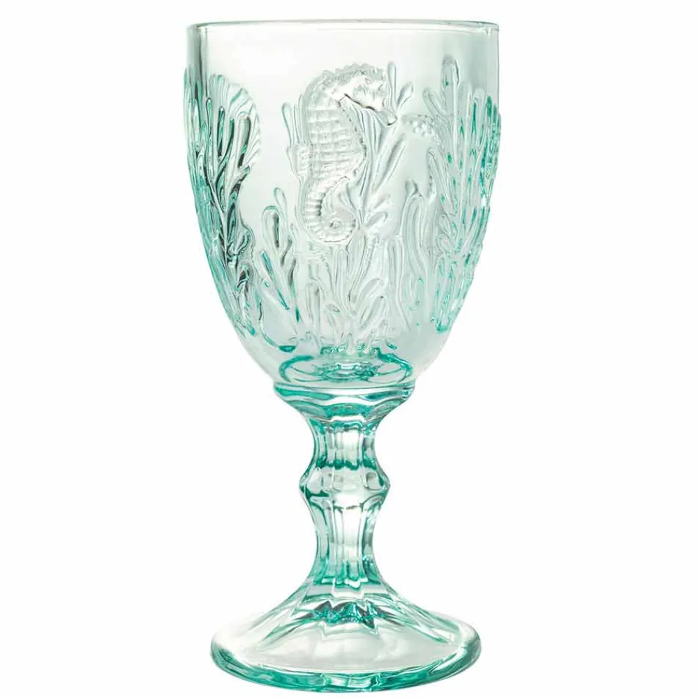 Viadurini Kitchen Weinkelch-12 Stück farbige Wein- oder Wasserglasgläser - Mazara