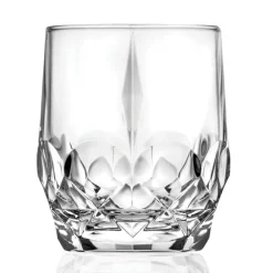 Viadurini Kitchen Italienisches Kristallgeschirr-12 Stück Ökologisches Kristall Whiskyglas Service - Bromeo