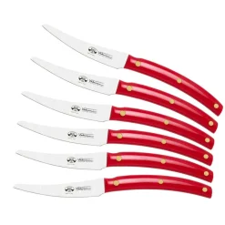 Coltellerie Berti Tischmesser-6 Tischmesser Made in Italy, Berti exklusiv für Viadurini - Alserio