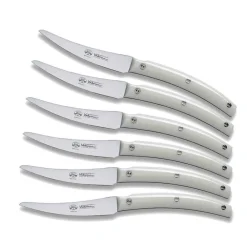 Coltellerie Berti Tischmesser-6 Tischmesser Made in Italy, Berti exklusiv für Viadurini - Alonte