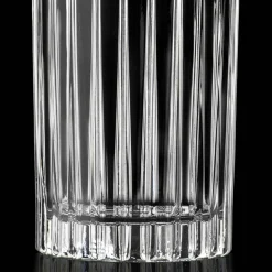 Viadurini Kitchen Italienisches Kristallgeschirr-12 Tumbler Tall Highball Gläser aus verziertem Öko-Kristall - Senzatempo