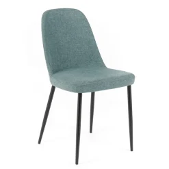 Viadurini Living Moderne Stühle-4 Wohnzimmerstühle aus Stoff in verschiedenen Farben und Metall – Tuberose