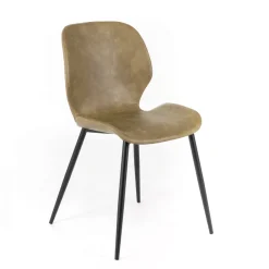 Viadurini Living Moderne Stühle-4 Wohnzimmerstühle in Soft-Touch in verschiedenen Farben und Metallbeinen – Spritz