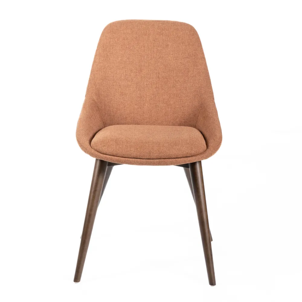 Viadurini Living Moderne Stühle-4 Wohnzimmerstühle mit Stoffsitz und Massivholzstruktur – Passion