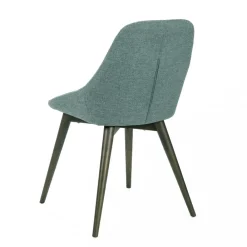 Viadurini Living Moderne Stühle-4 Wohnzimmerstühle mit Stoffsitz und Massivholzstruktur – Passion