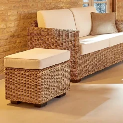 Viadurini in the Garden Garten Lounge Set-Abaca Garden Lounge komplett mit Kissen - Raziel