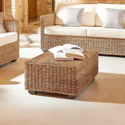 Viadurini in the Garden Garten Lounge Set-Abaca Garden Lounge komplett mit Kissen - Raziel