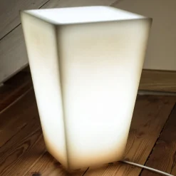 Viadurini Lighting Design Tischlampen-Abat-Jour in Duftwachs Scratched Effect Design Made in Italy - Monia