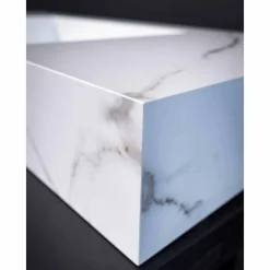 Viadurini Bathroom Badmöbel Hängend-Abgehängte Badezimmermöbel Komposition 2 aus hochwertigem Steinzeug Made in Italy - Rampina