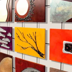 Viadurini Decor Abstrakte Bilder|Handgemalte Bilder-Abstraktes Bild in modernem Design Wise Made in Italy