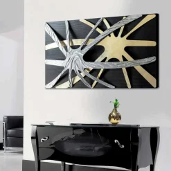 Viadurini Decor Abstrakte Bilder|Handgemalte Bilder-Abstraktes Design Gemälde Spider von