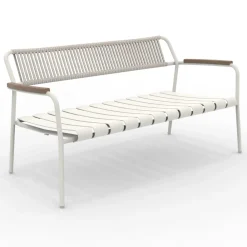 Viadurini in the Garden Gartensofas-Aluminium Gartensofa und Seilrückenlehne - Resplendent