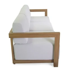 Viadurini in the Garden Garten Lounge Set-Aluminium-Wohnzimmer mit Thermotransfer-Holz-Effekt - Camper